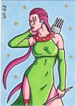 PSC (Personal Sketch Card) by Elaine Perna